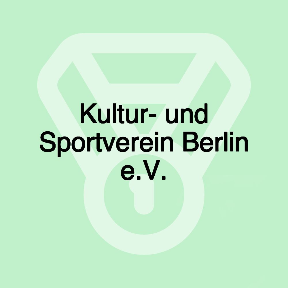 Kultur- und Sportverein Berlin e.V.