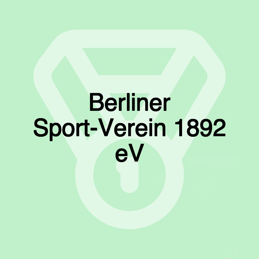 Berliner Sport-Verein 1892 eV