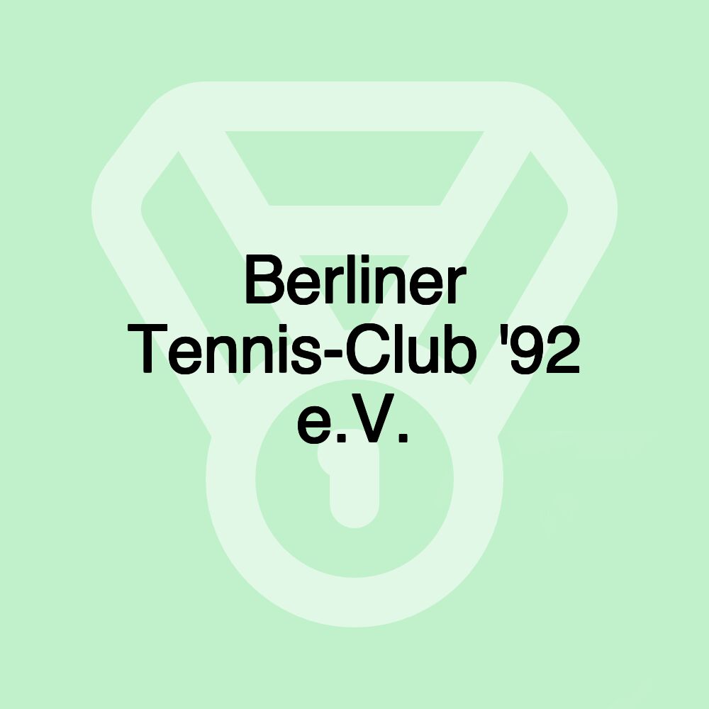 Berliner Tennis-Club '92 e.V.