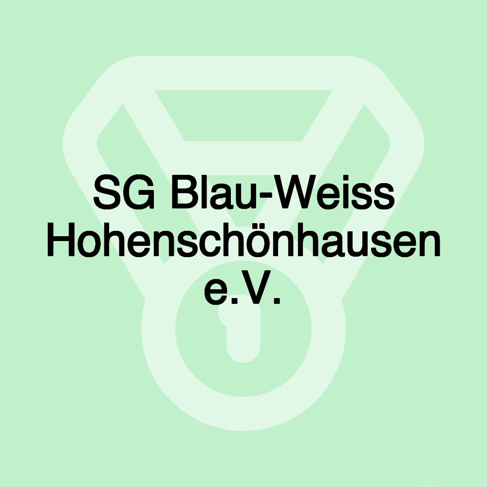 SG Blau-Weiss Hohenschönhausen e.V.