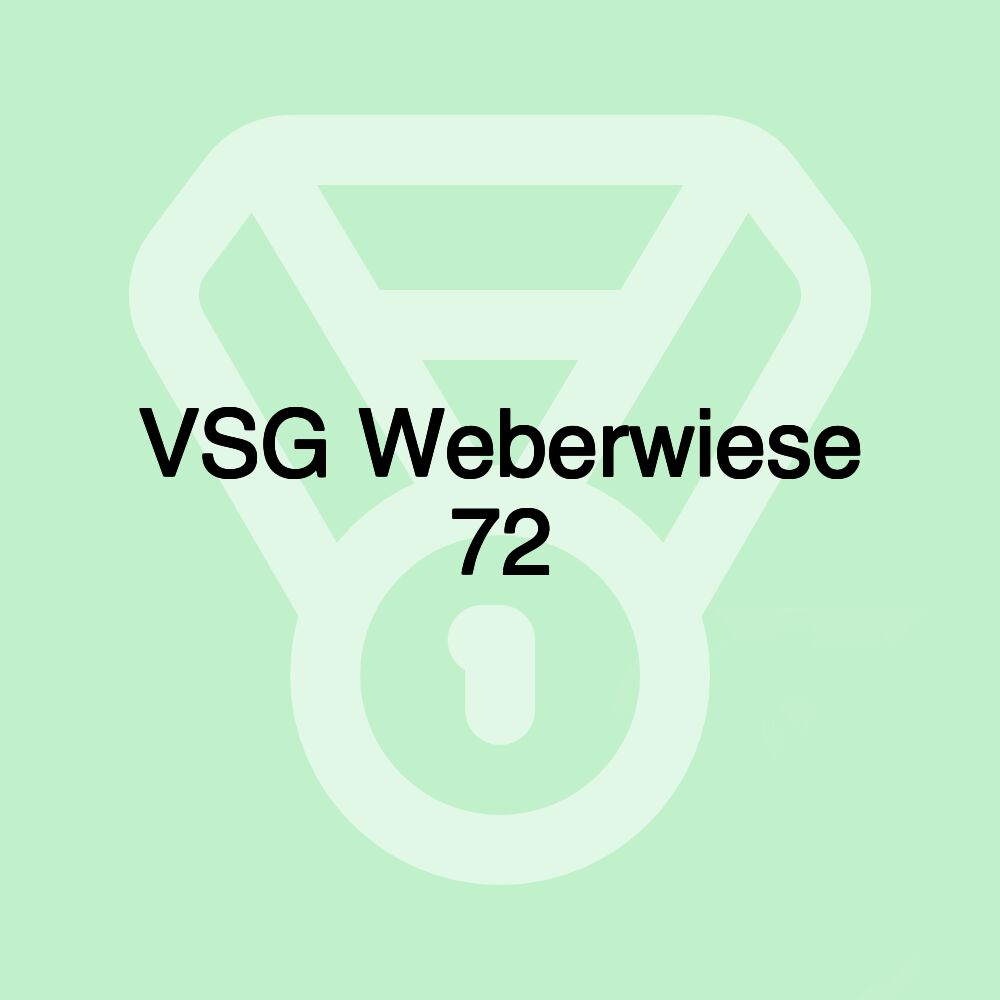 VSG Weberwiese 72