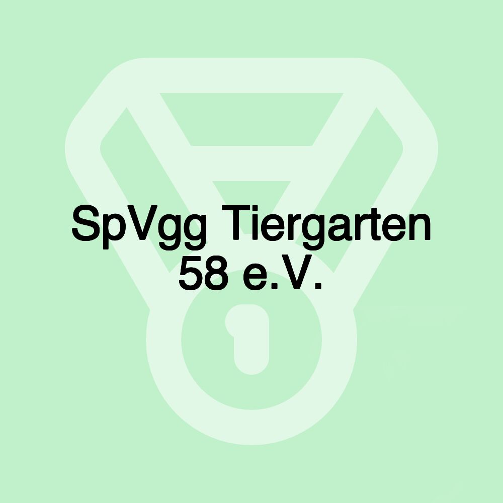 SpVgg Tiergarten 58 e.V.