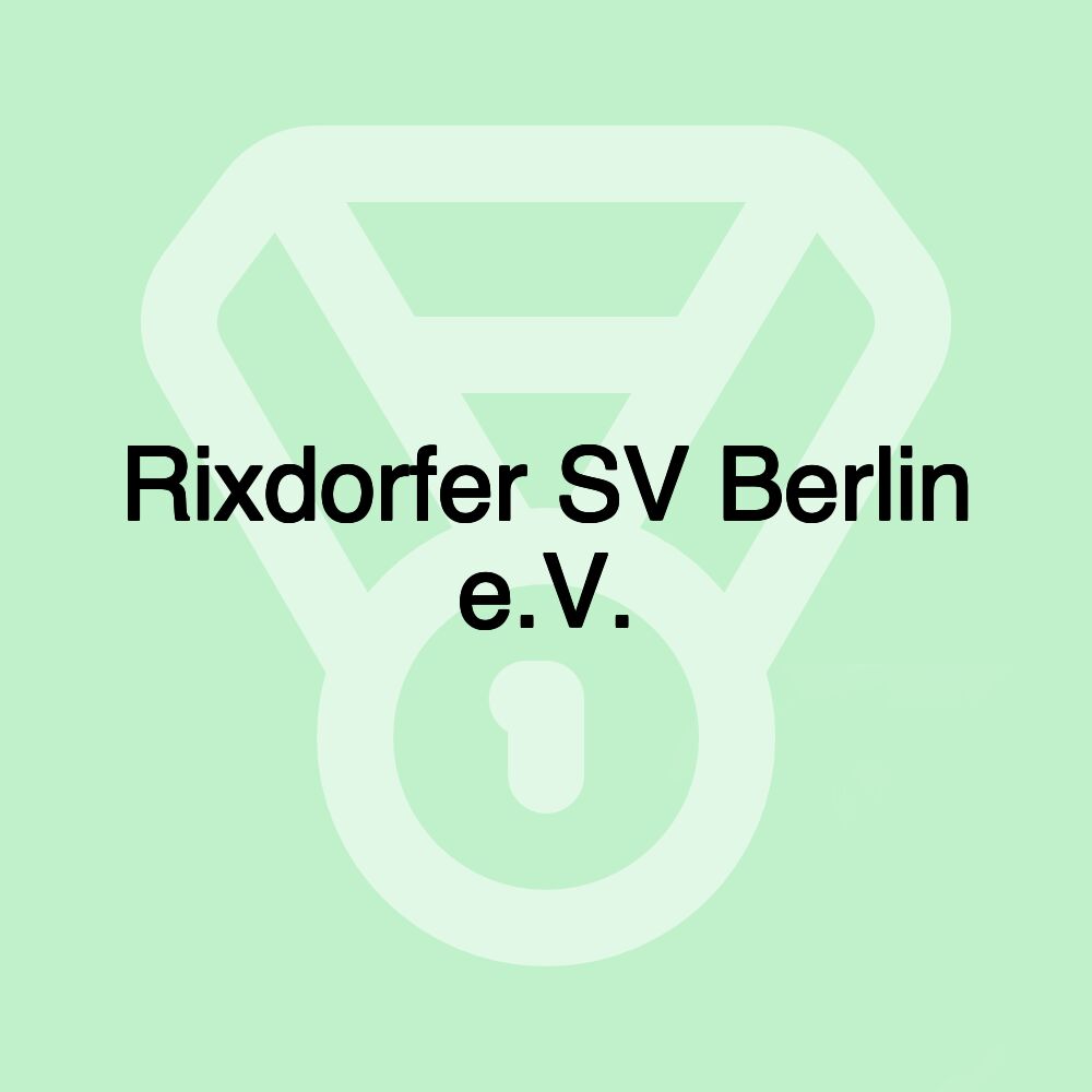 Rixdorfer SV Berlin e.V.