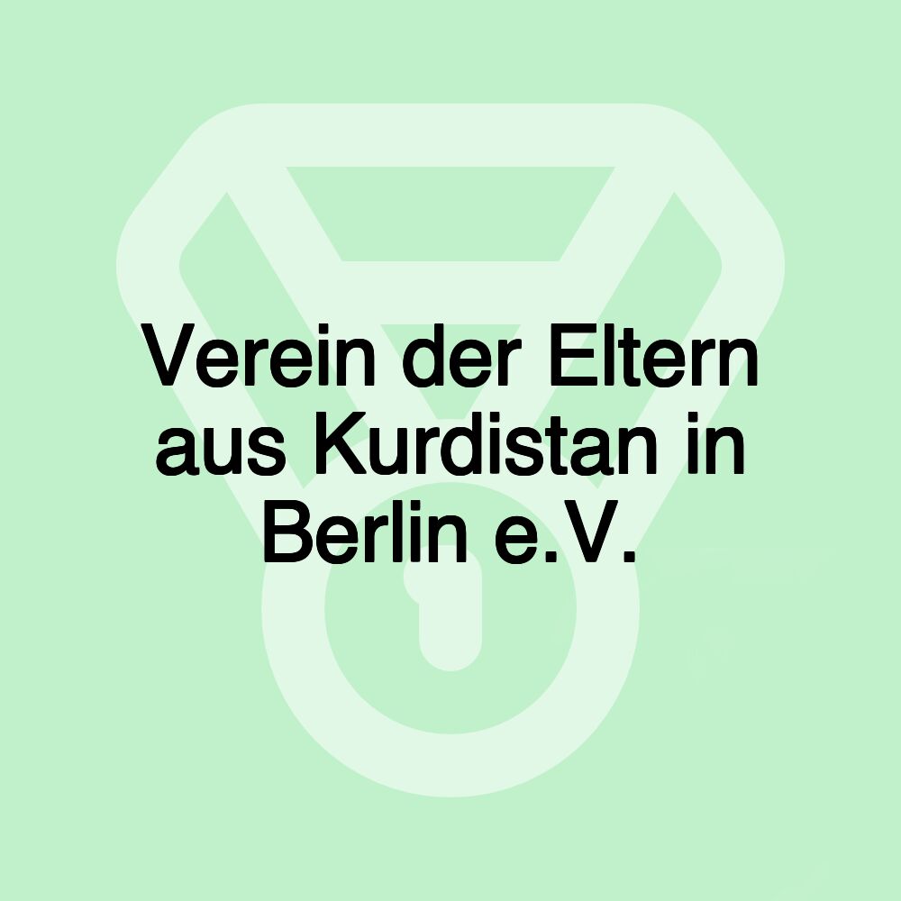 Verein der Eltern aus Kurdistan in Berlin e.V.