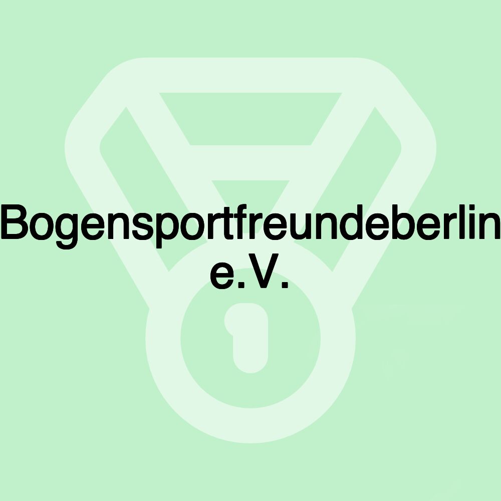 Bogensportfreundeberlin e.V.