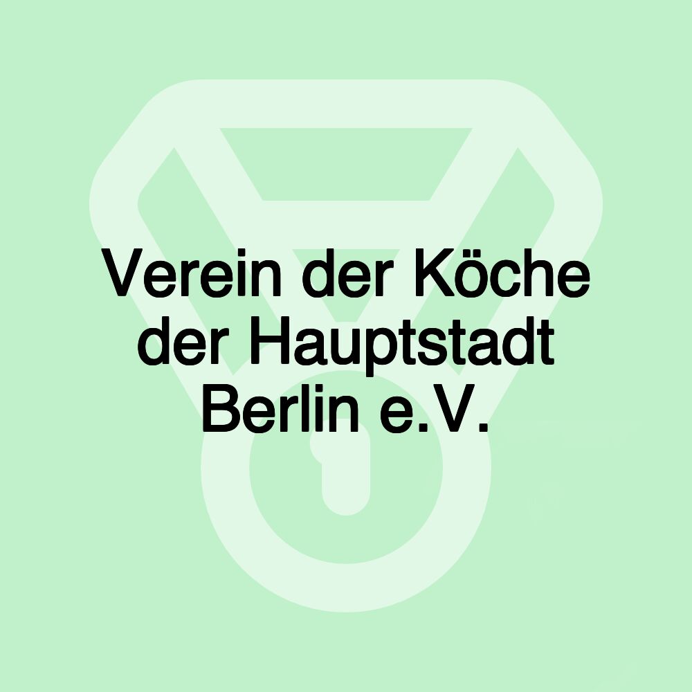 Verein der Köche der Hauptstadt Berlin e.V.