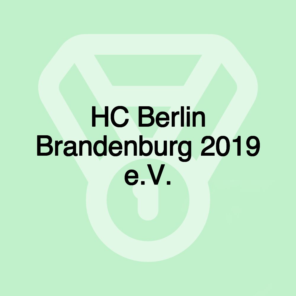 HC Berlin Brandenburg 2019 e.V.