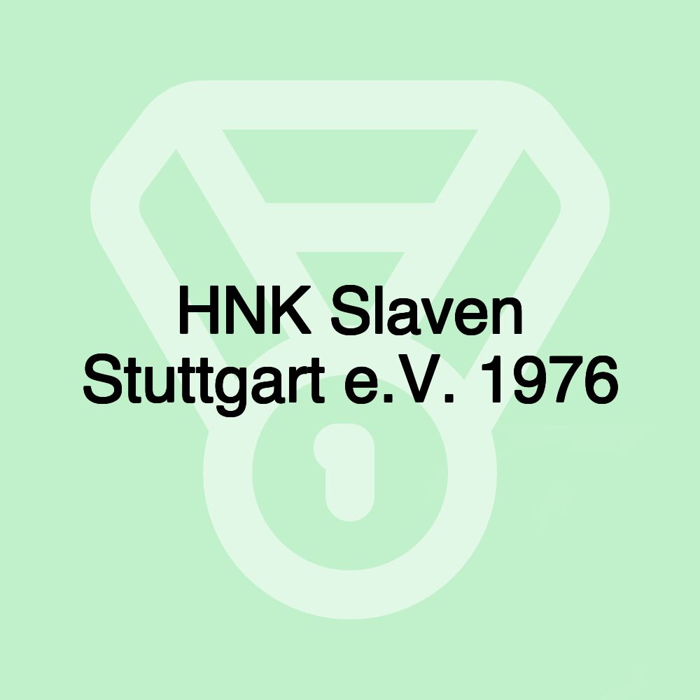 HNK Slaven Stuttgart e.V. 1976