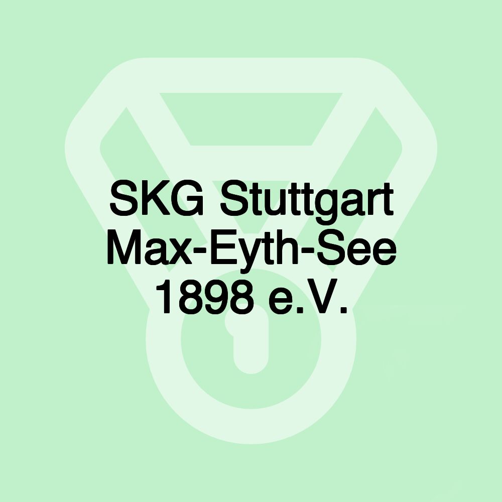 SKG Stuttgart Max-Eyth-See 1898 e.V.