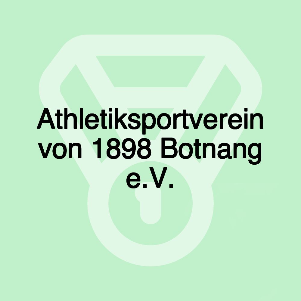 Athletiksportverein von 1898 Botnang e.V.