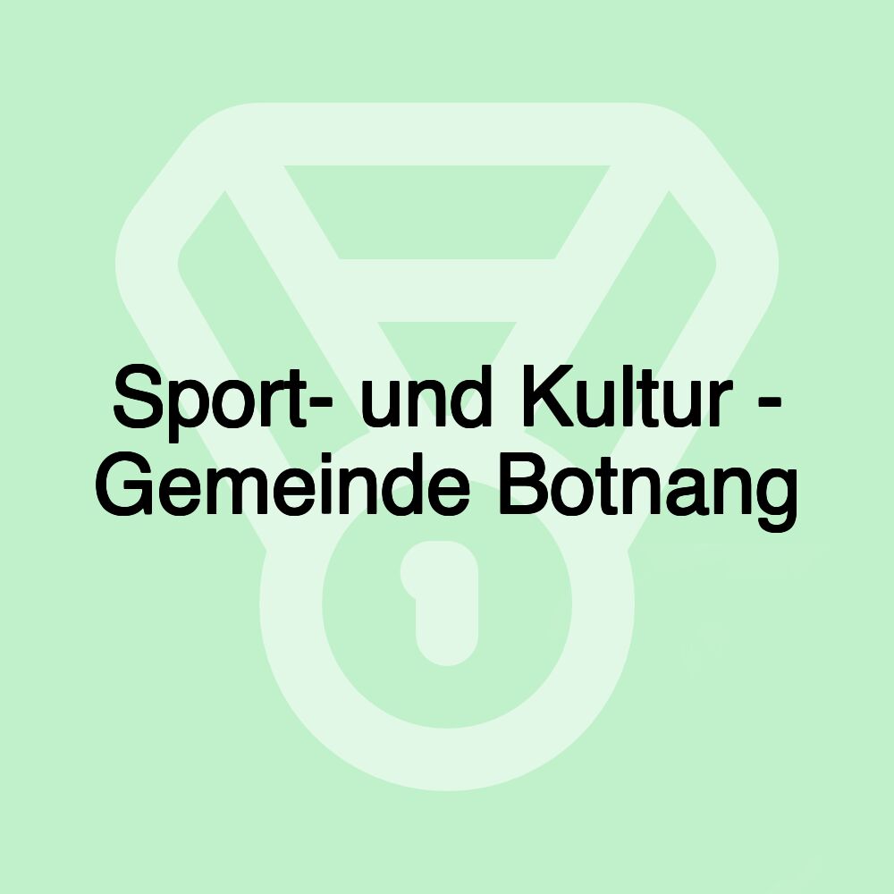 Sport- und Kultur - Gemeinde Botnang