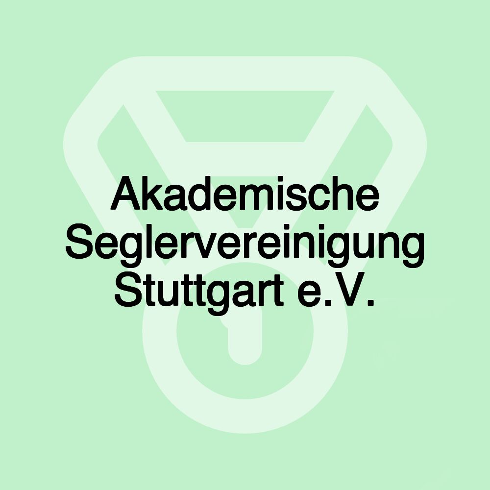 Akademische Seglervereinigung Stuttgart e.V.