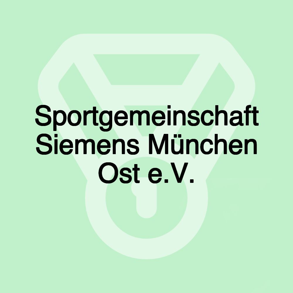 Sportgemeinschaft Siemens München Ost e.V.