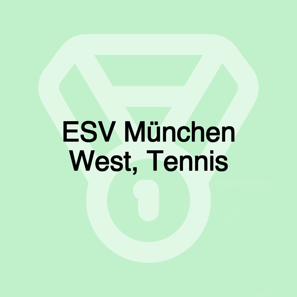 ESV München West, Tennis