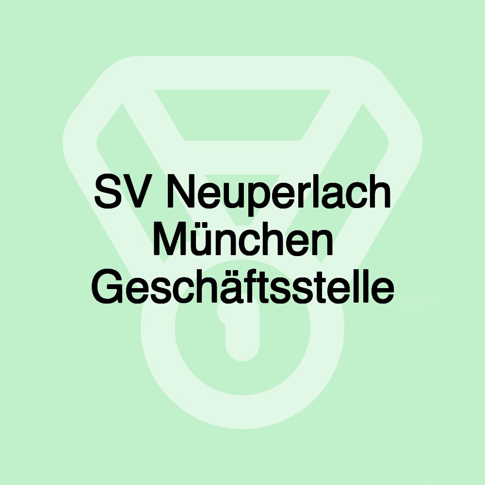 SV Neuperlach München Geschäftsstelle