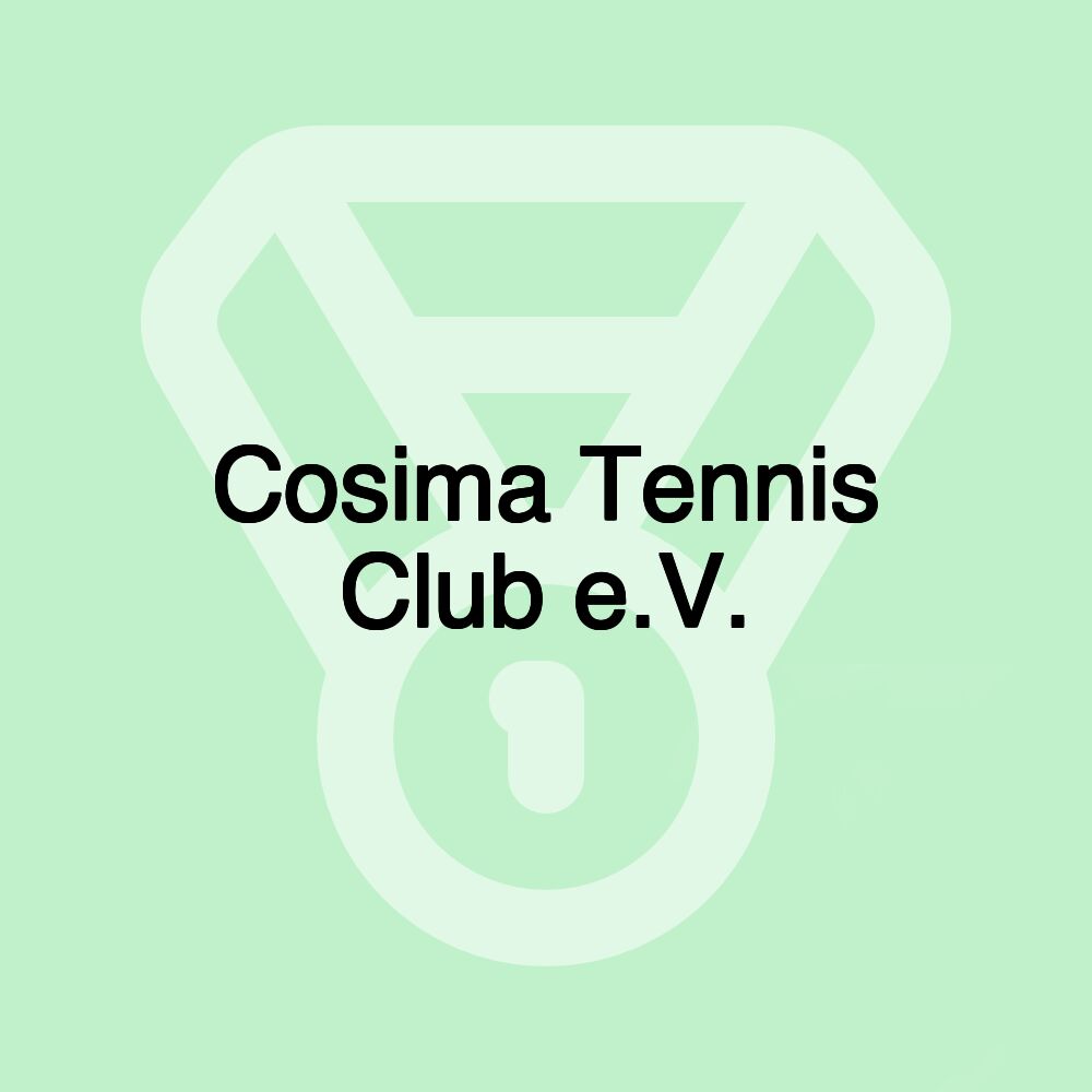 Cosima Tennis Club e.V.