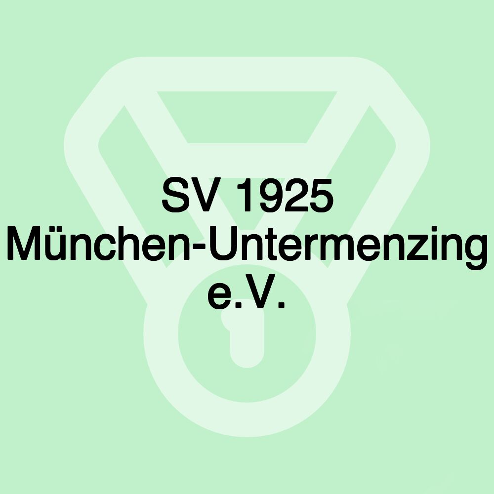 SV 1925 München-Untermenzing e.V.