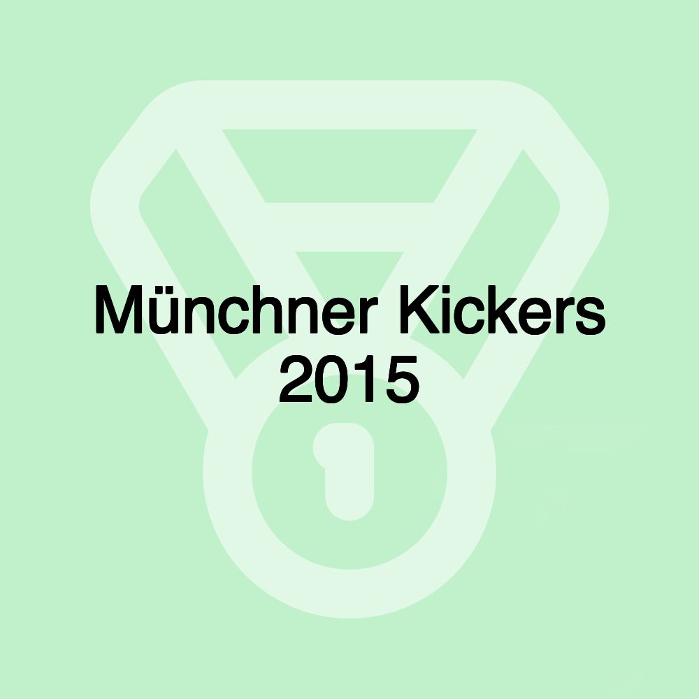 Münchner Kickers 2015