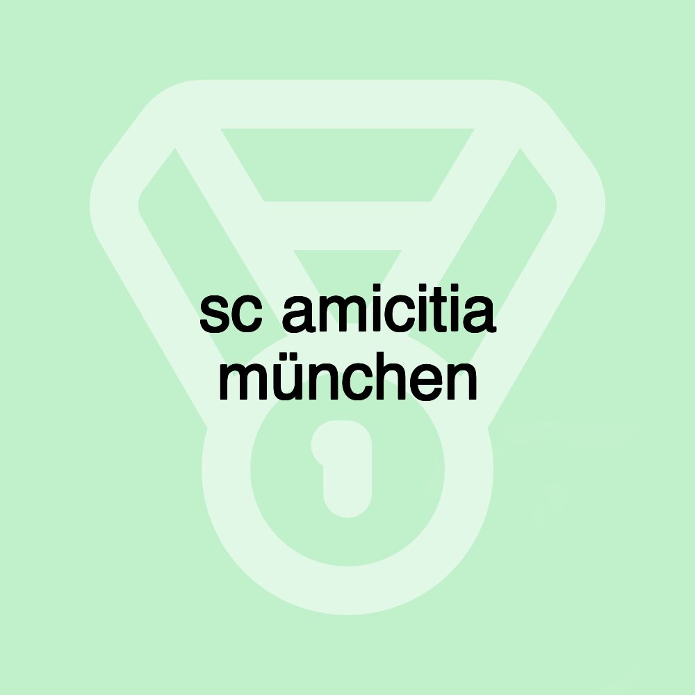 sc amicitia münchen