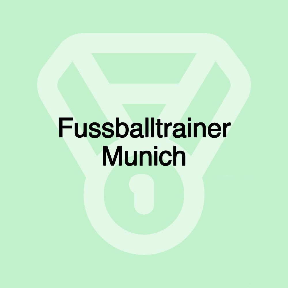 Fussballtrainer Munich