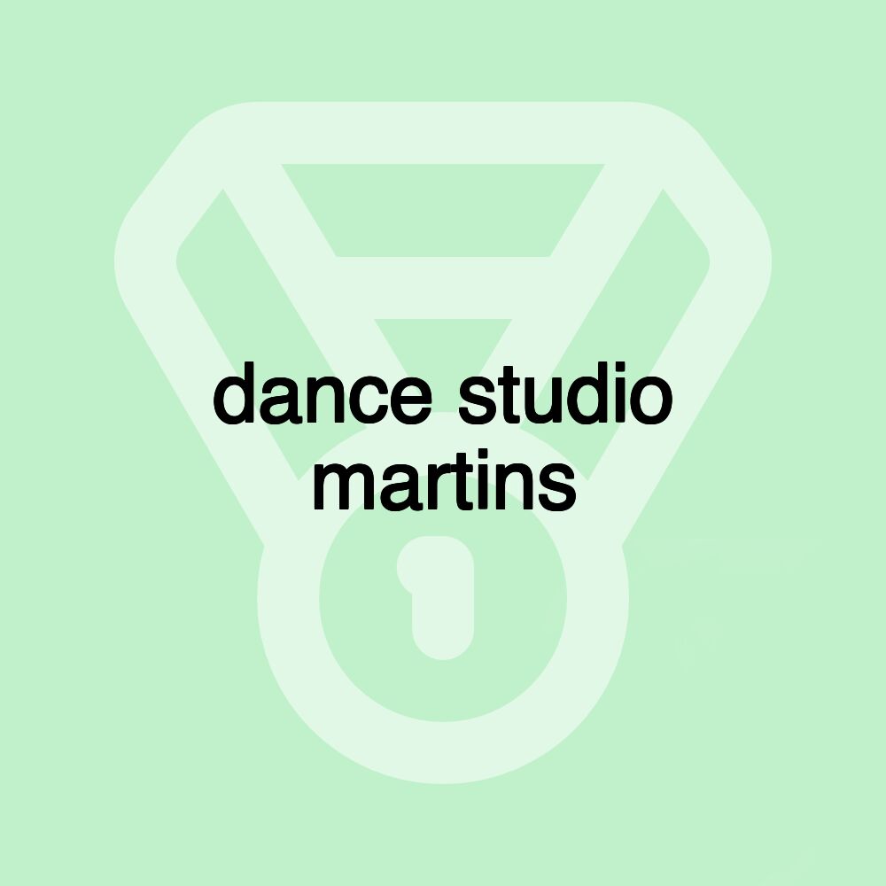 dance studio martins