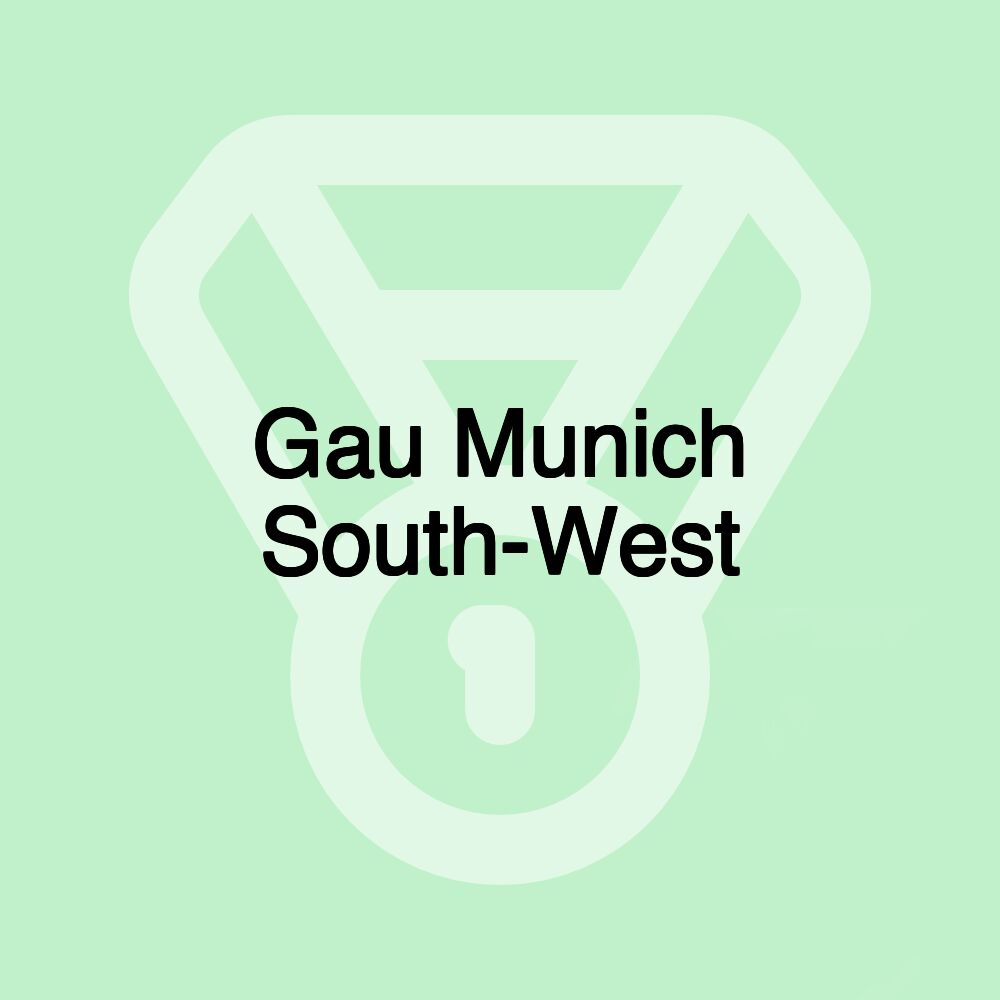 Gau Munich South-West