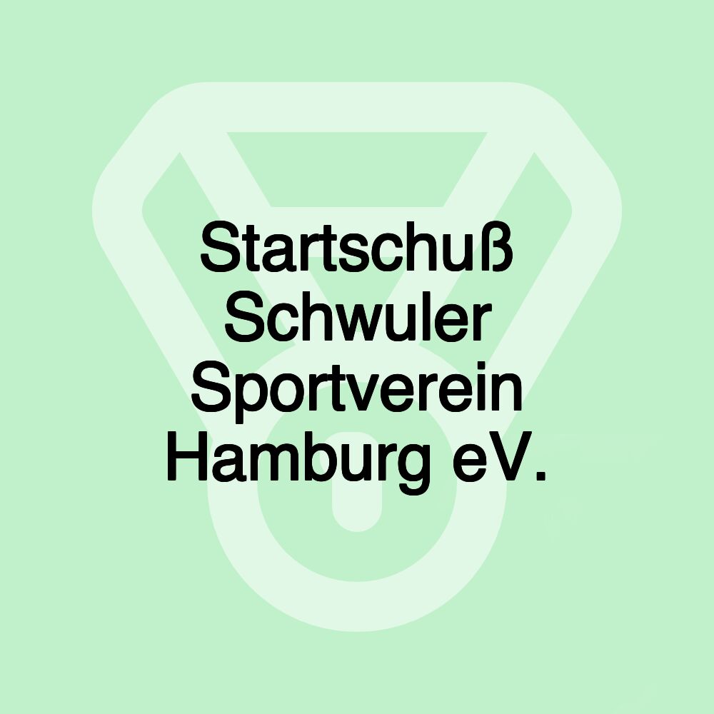 Startschuß Schwuler Sportverein Hamburg eV.