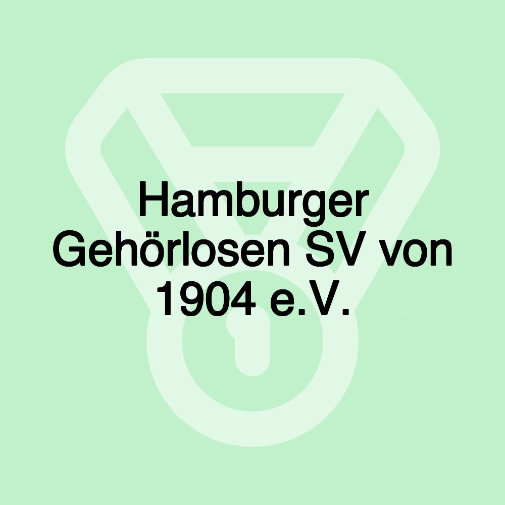 Hamburger Gehörlosen SV von 1904 e.V.