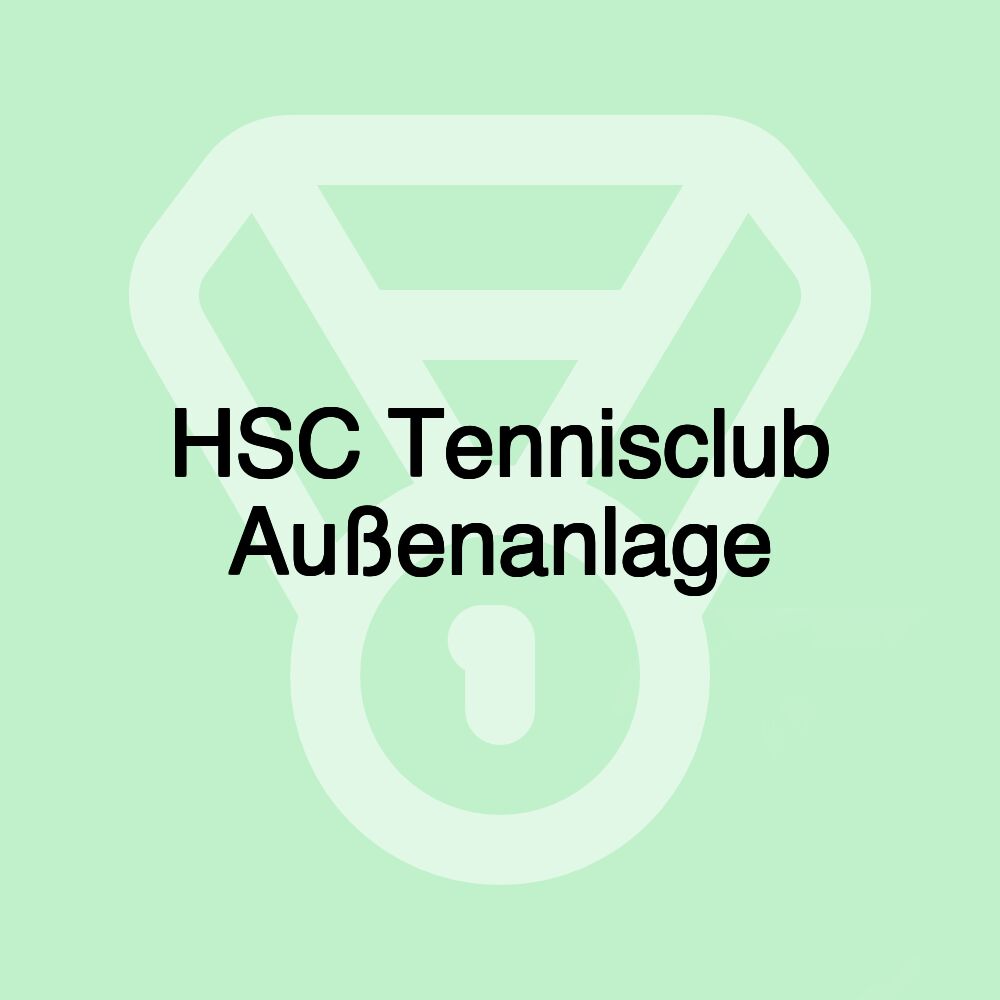 HSC Tennisclub Außenanlage