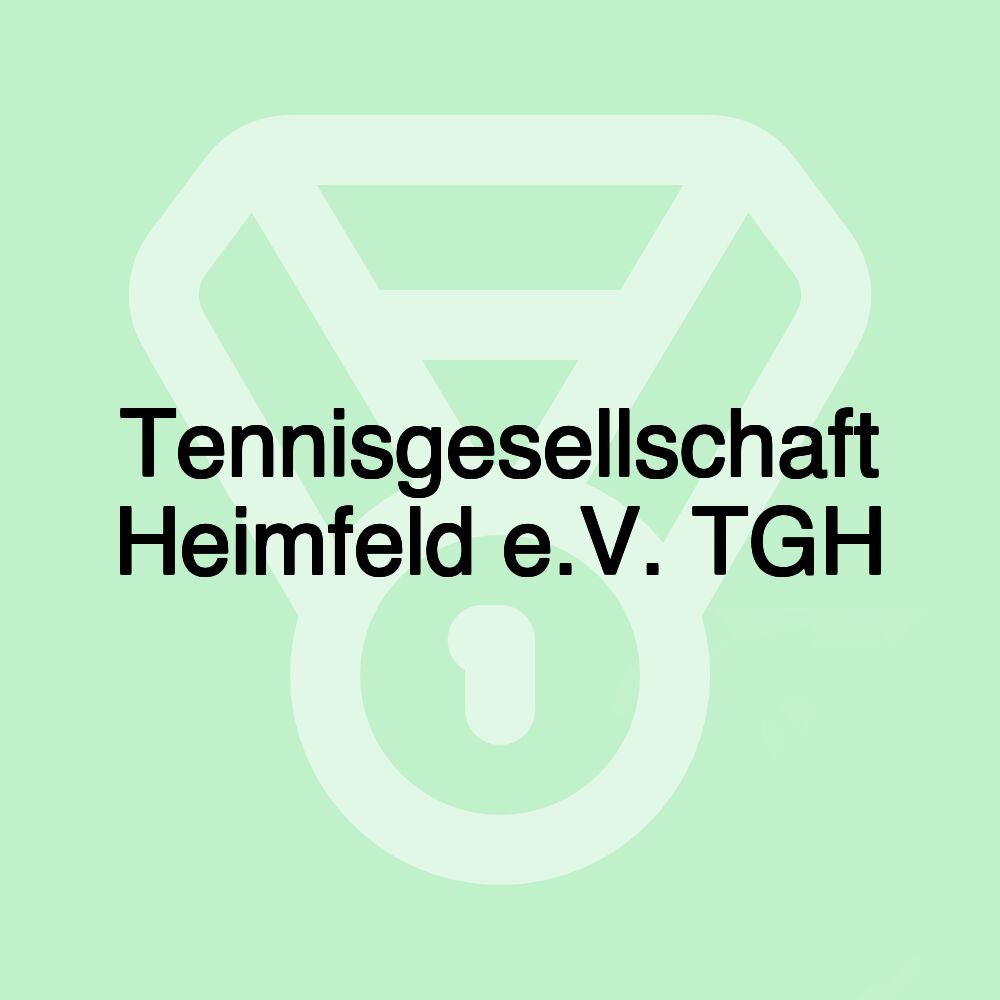 Tennisgesellschaft Heimfeld e.V. TGH