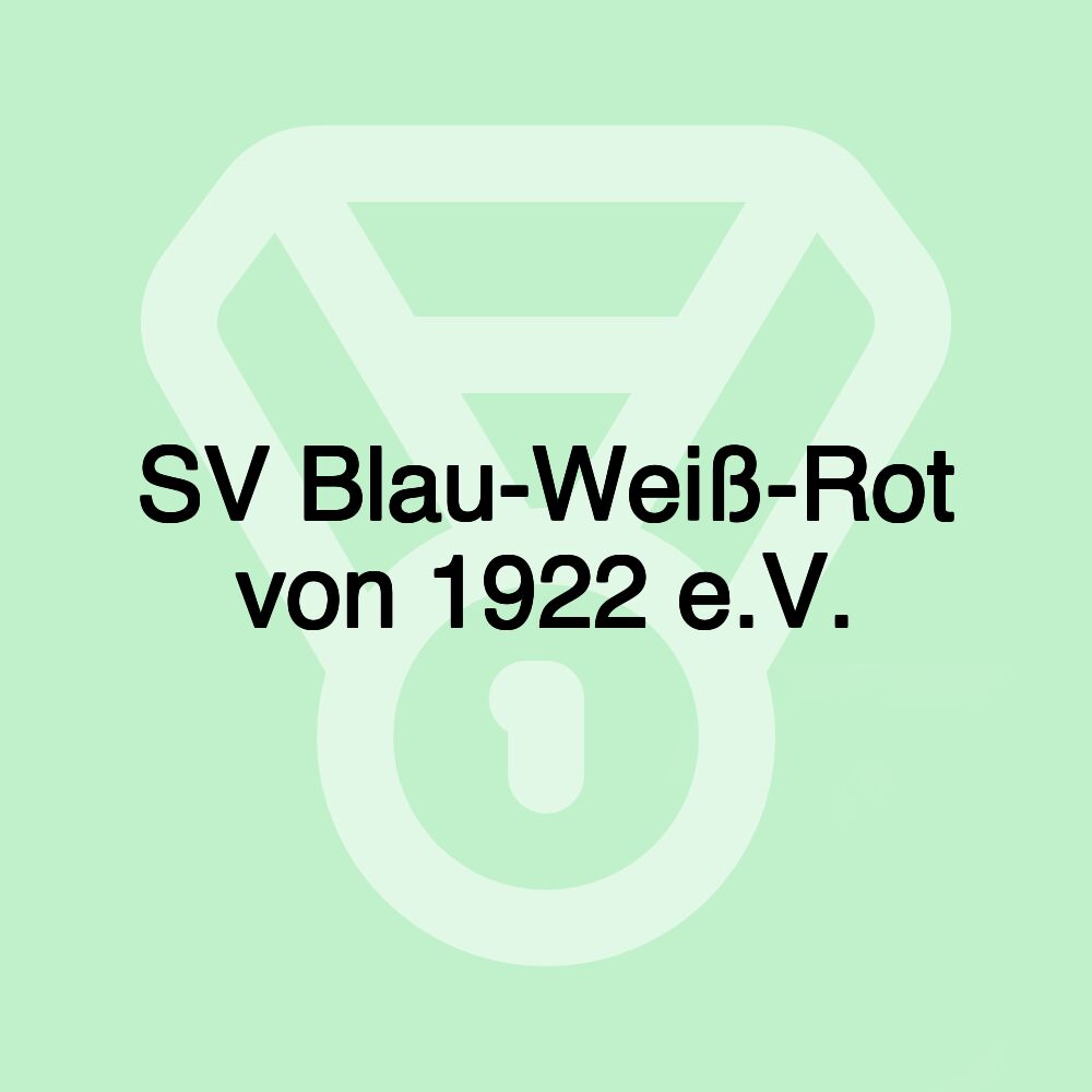 SV Blau-Weiß-Rot von 1922 e.V.