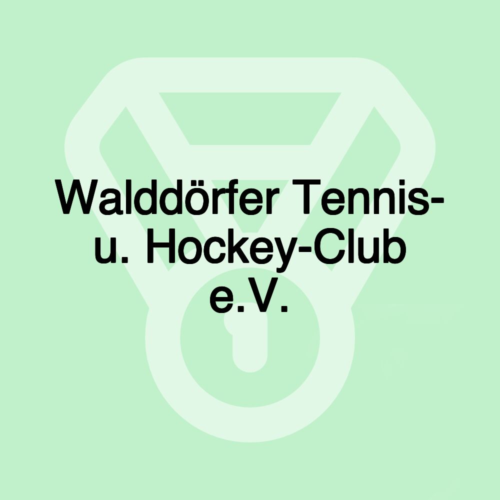 Walddörfer Tennis- u. Hockey-Club e.V.