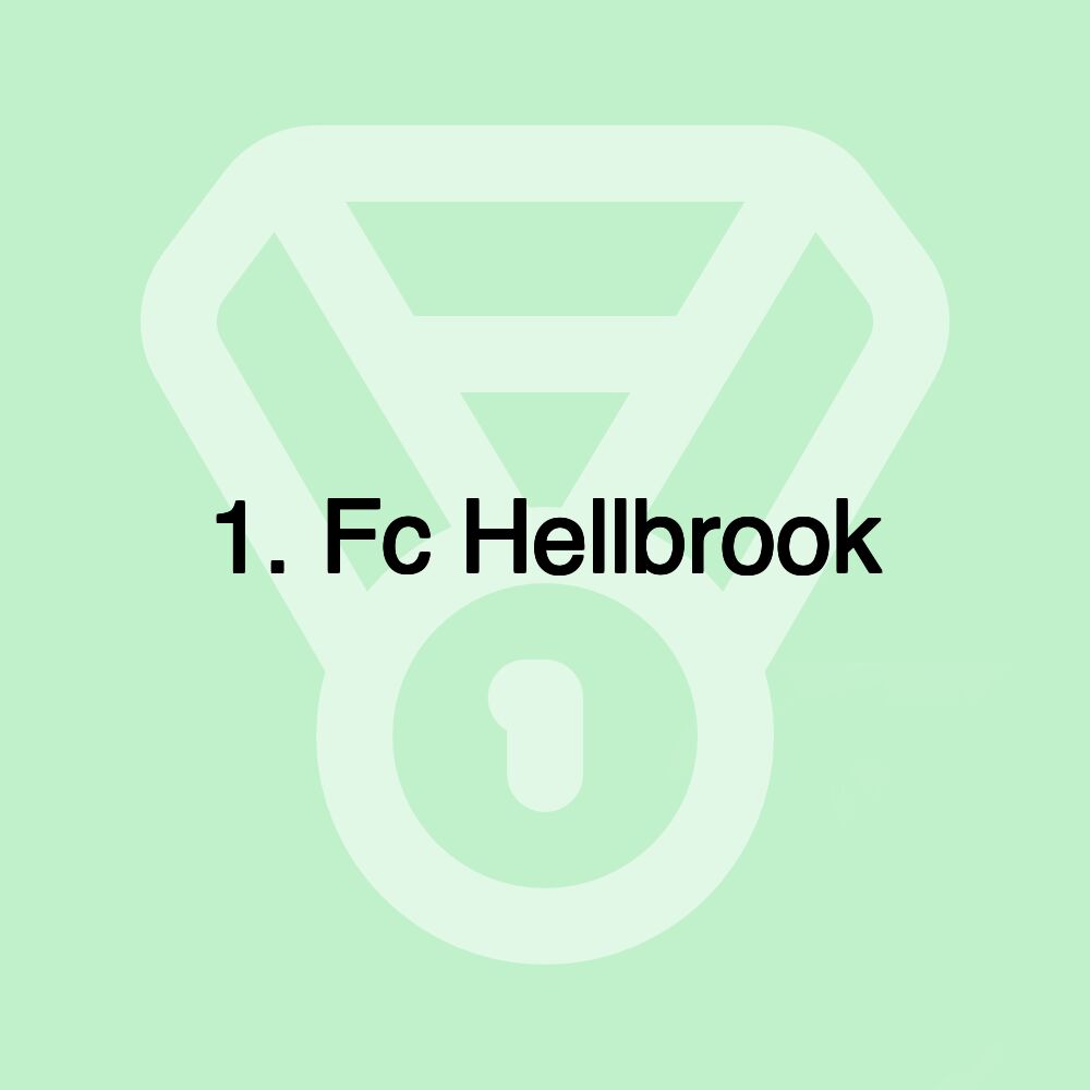 1. Fc Hellbrook