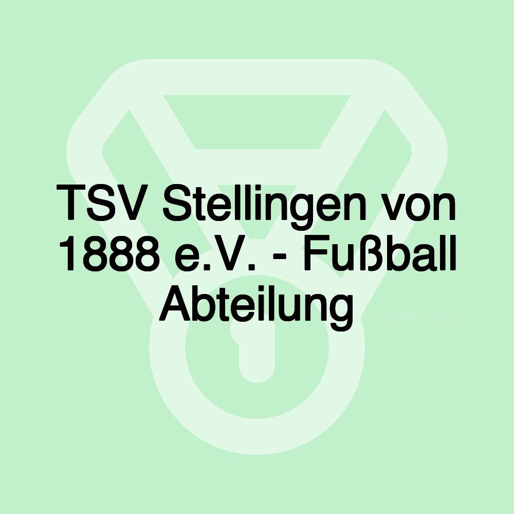 TSV Stellingen von 1888 e.V. - Fußball Abteilung