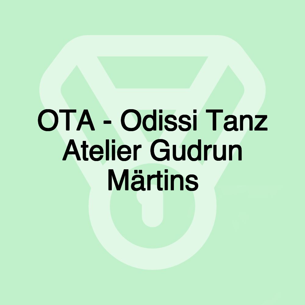 OTA - Odissi Tanz Atelier Gudrun Märtins