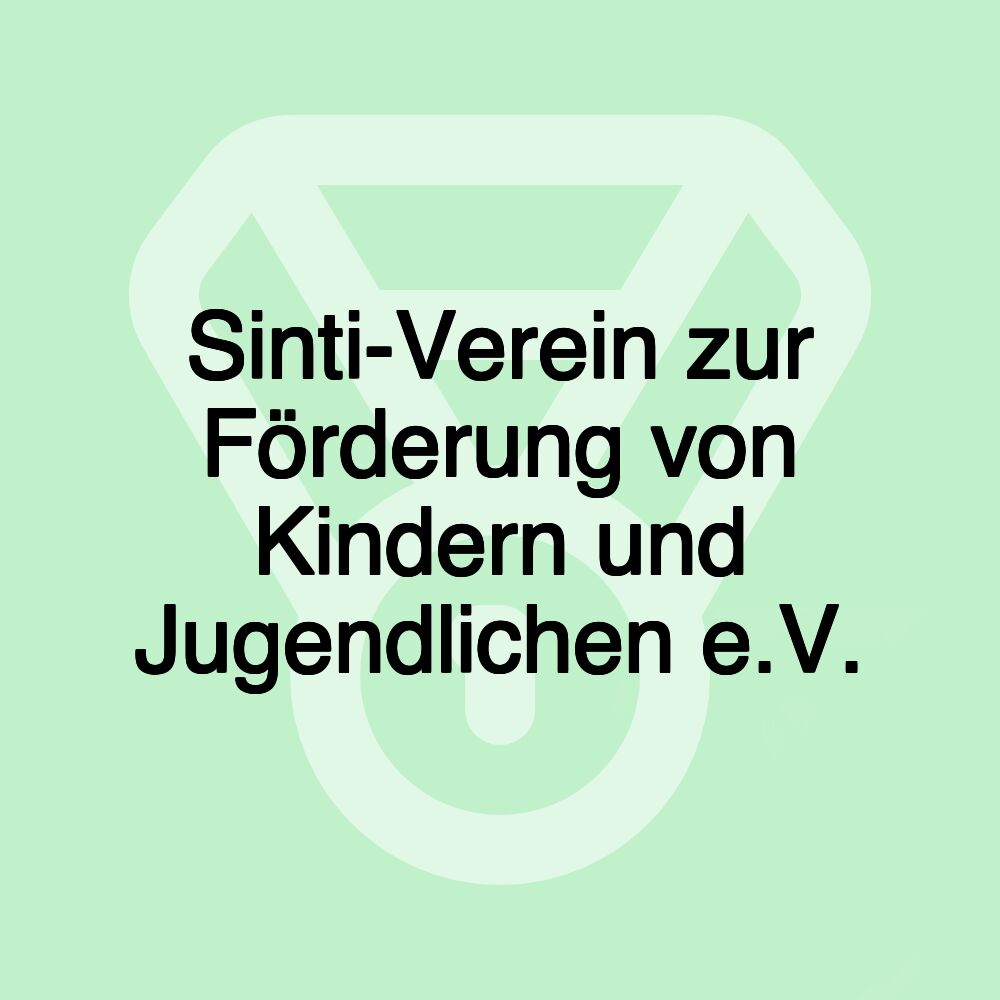 Sinti-Verein zur Förderung von Kindern und Jugendlichen e.V.