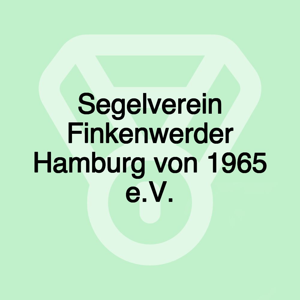 Segelverein Finkenwerder Hamburg von 1965 e.V.