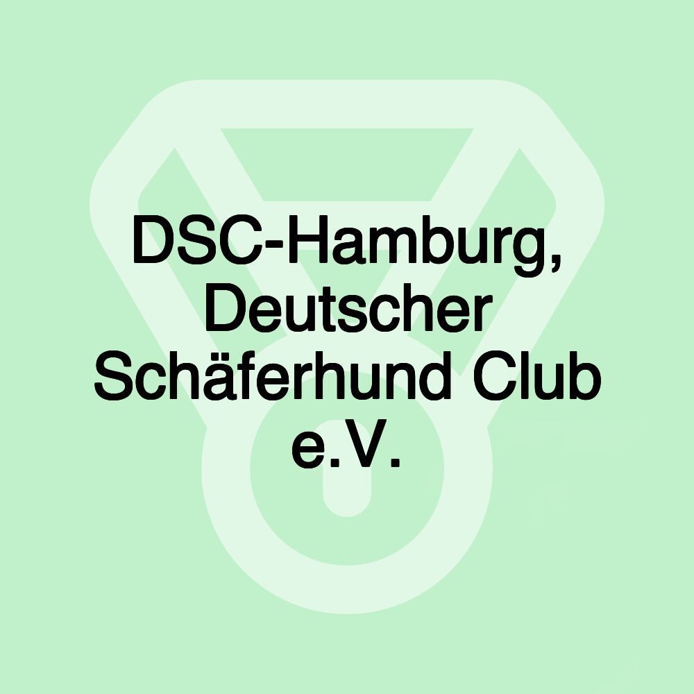 DSC-Hamburg, Deutscher Schäferhund Club e.V.