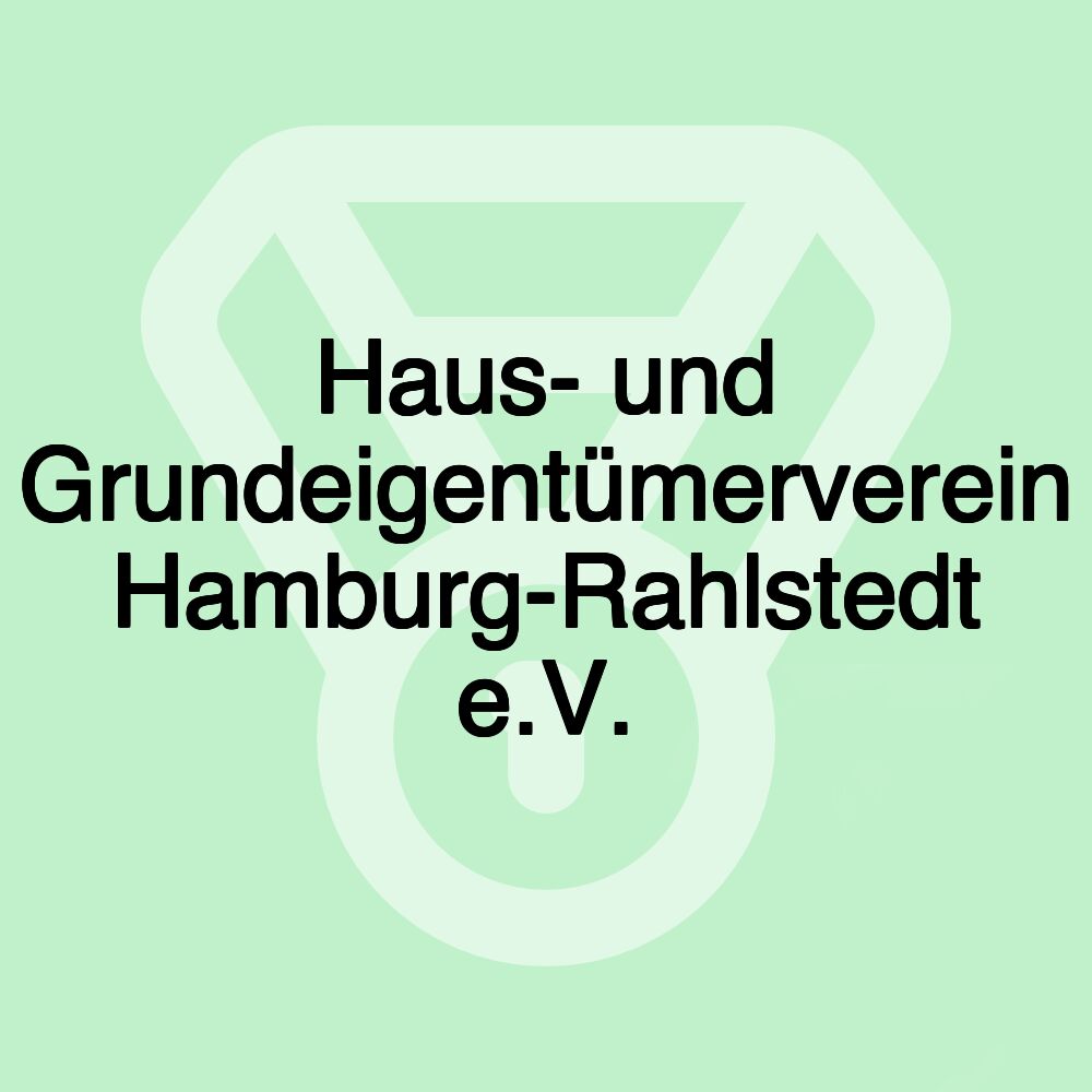 Haus- und Grundeigentümerverein Hamburg-Rahlstedt e.V.