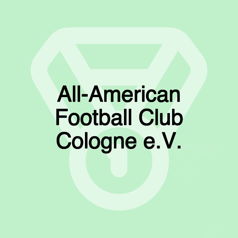 All-American Football Club Cologne e.V.