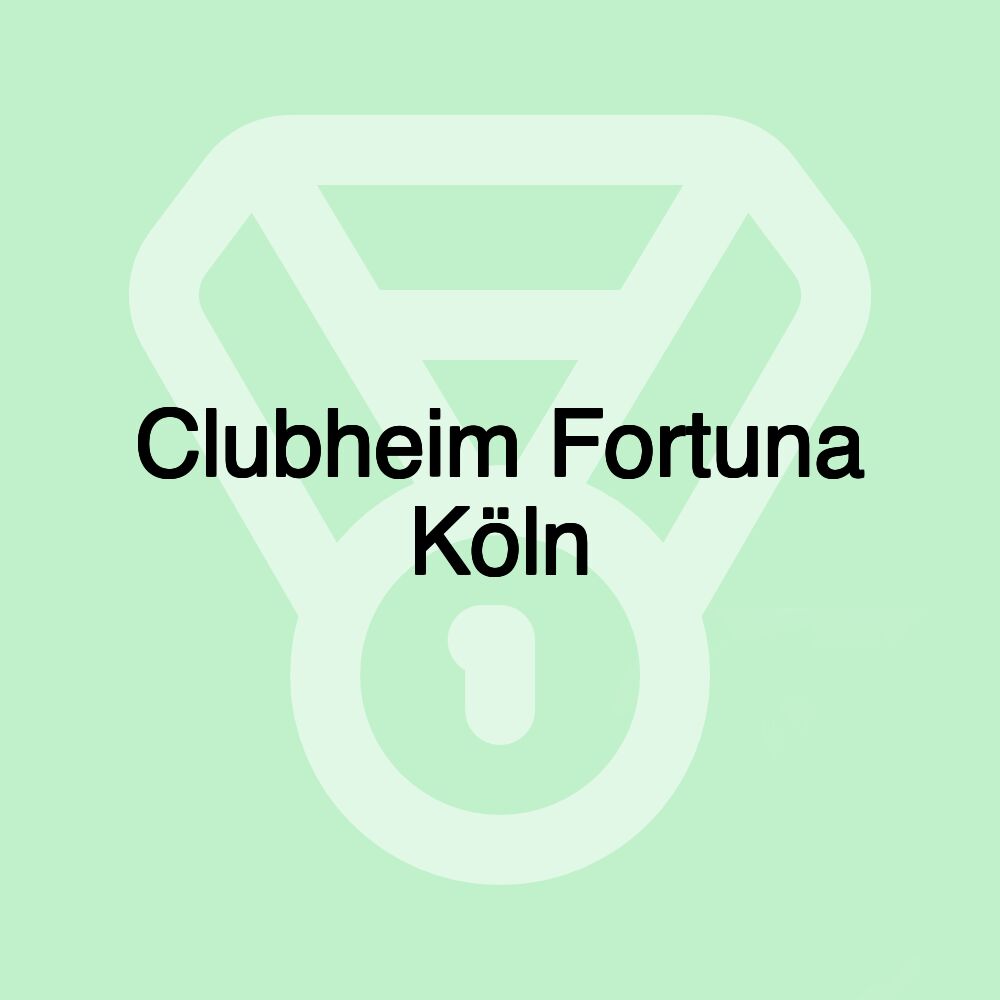 Clubheim Fortuna Köln