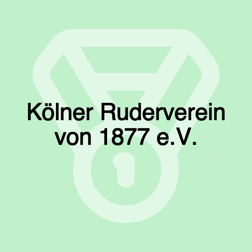 Kölner Ruderverein von 1877 e.V.