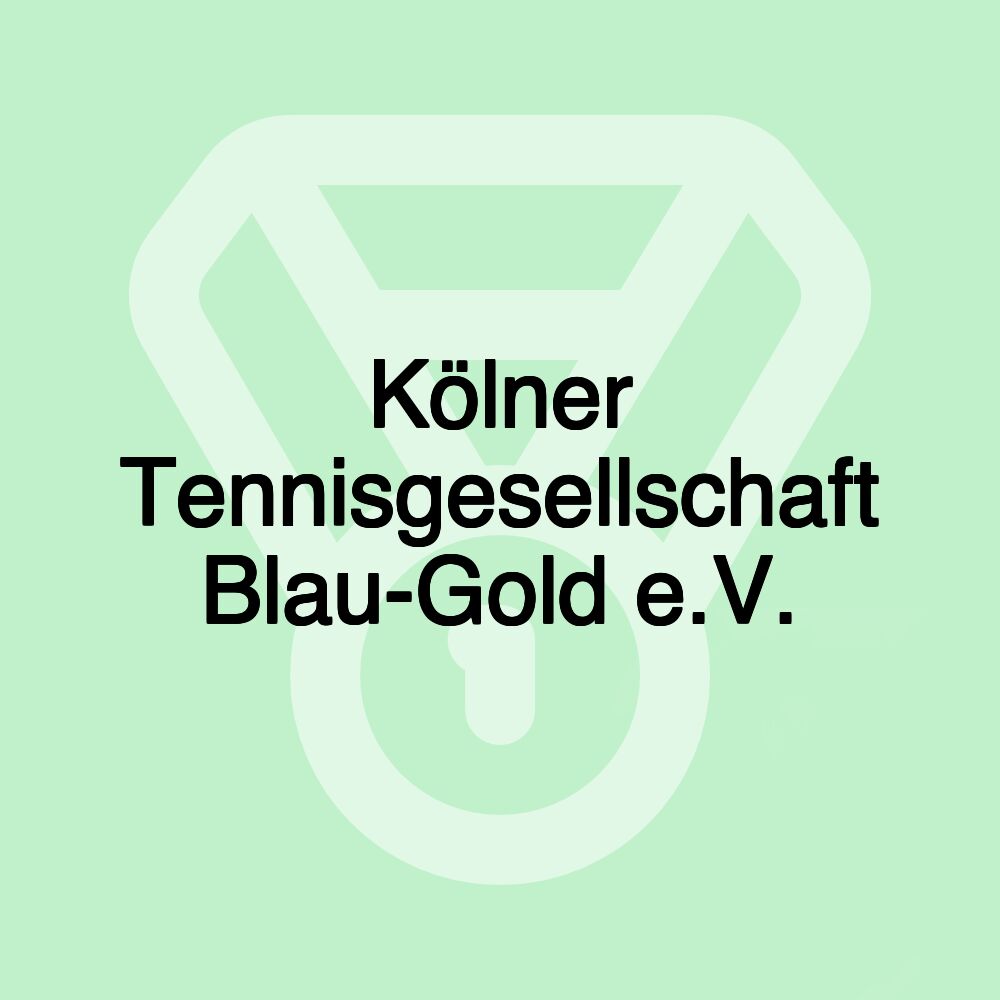 Kölner Tennisgesellschaft Blau-Gold e.V.