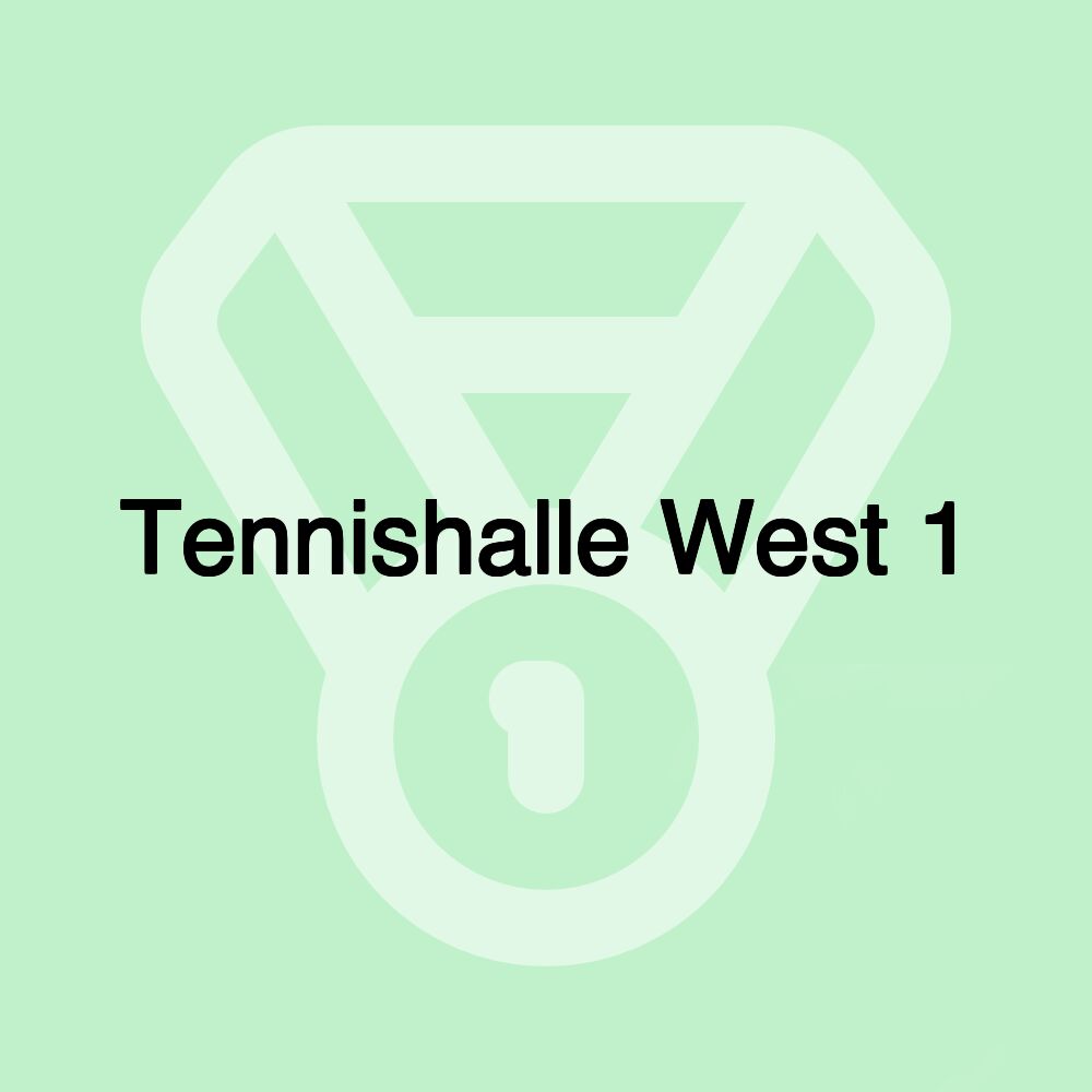 Tennishalle West 1