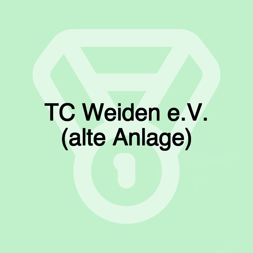 TC Weiden e.V. (alte Anlage)