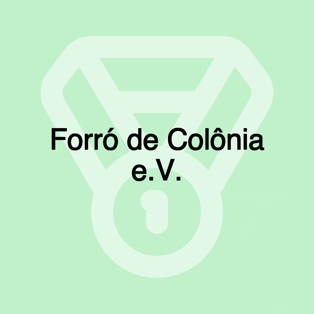 Forró de Colônia e.V.