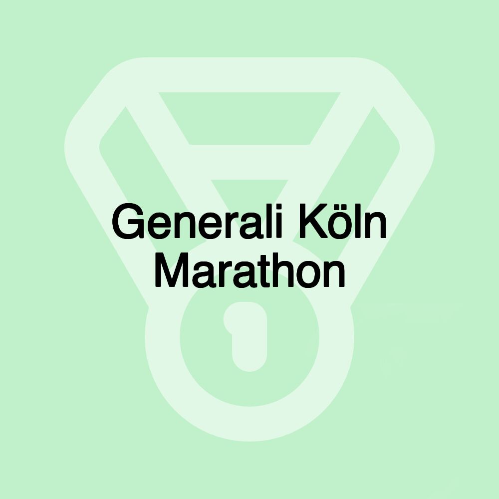 Generali Köln Marathon