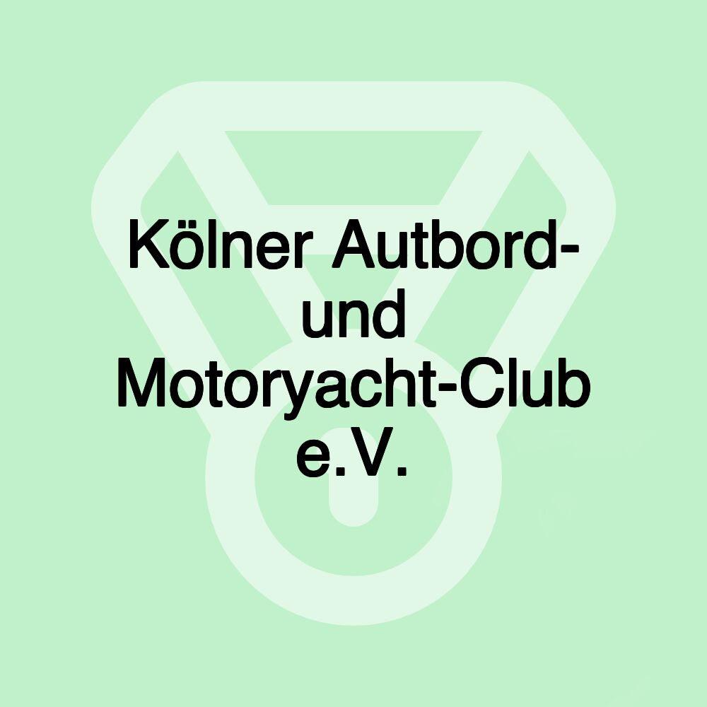 Kölner Autbord- und Motoryacht-Club e.V.