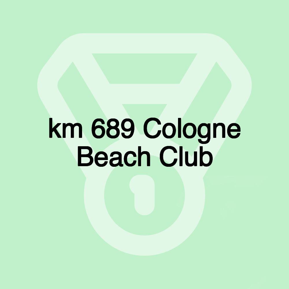 km 689 Cologne Beach Club