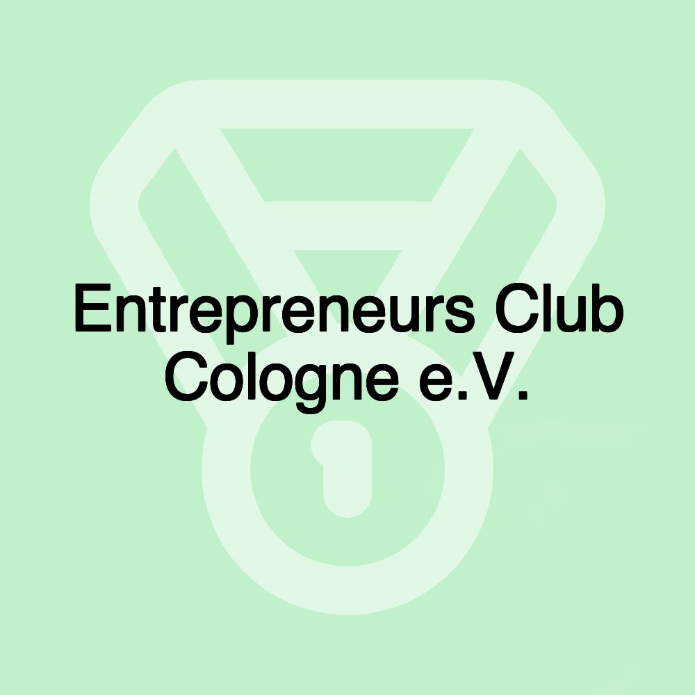 Entrepreneurs Club Cologne e.V.